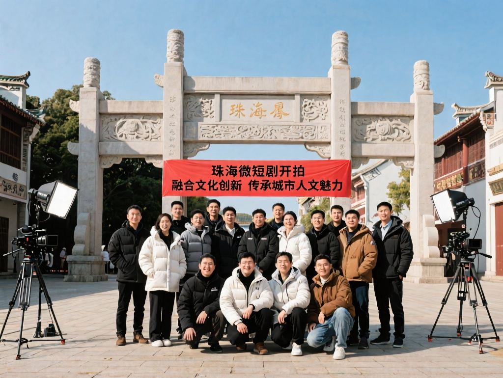 珠海微短剧开拍：融合文化创新，传承城市人文魅力 /宣传片拍摄-企业宣传片拍摄-企业宣传片-三维动画制作-制作宣传片公司-影视公司
