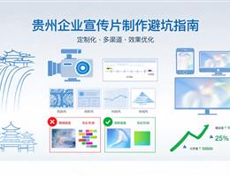 贵州企业宣传片制作避坑：定制...